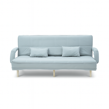 LANDTECH Dual-Use Folding Sofa Bed LT-7 – Multi-Functional Fabric Sofa for Home & Apartment | Three-Person Capacity