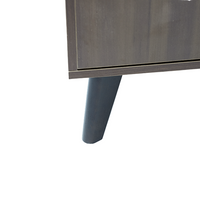 Landtech LT-21 Modern Three-Door Wardrobe with Storage & Replacement Parts | Dark Walnut Finish | Light Oak Finish