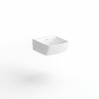 Landtech Milanese LT-108 Wash Basin | 330×275×120mm | Compact Ceramic Basin | White